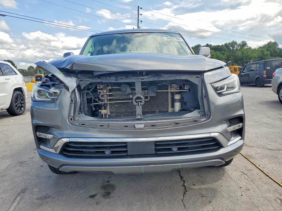 2018 Infiniti Qx80 VIN JN8AZ2NC2J9441171 COPART salvage auction — FRONT END, Tn - Salvage Certificate, sold $9,500 on 2026-08-09 (photo 5)