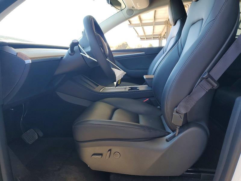 2023 Tesla Model y VIN 7SAYGDEE3PF742918 COPART salvage auction — FRONT END, Ca - Salvage Certificate, sold $15,100 on 2026-07-14 (photo 7)