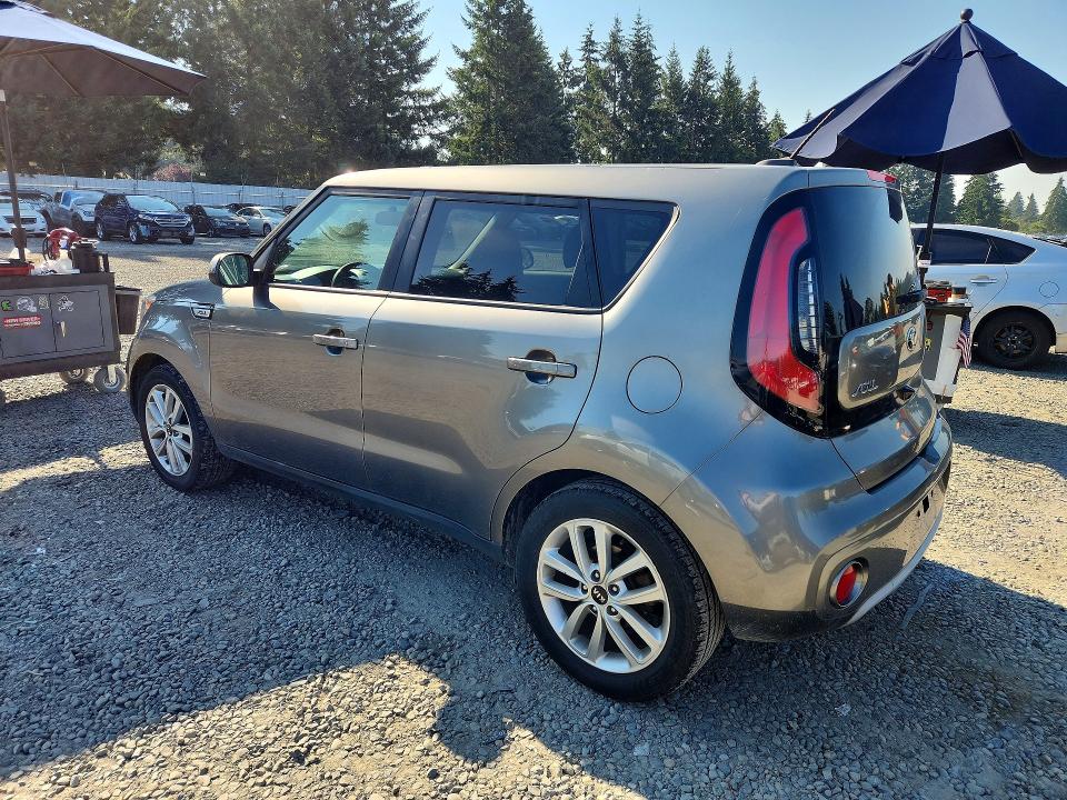 2019 Kia Soul VIN KNDJP3A53K7651001 COPART salvage auction — FRONT END, WA - BILL OF SALE, sold $125 on 2026-07-24 (photo 2)