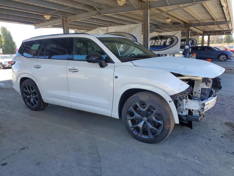 2026 Lexus Tx 500h VIN 5TDABAB62TS019494 COPART salvage auction — FRONT END, CA - SALVAGE CERTIFICATE, sold $18,700 on 2026-07-23 (photo 4)