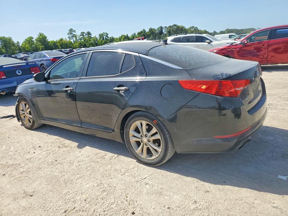 2012 Kia Optima VIN 5XXGN4A75CG075511 COPART salvage auction — FRONT END, Tx - Salvage Vehicle Title, sold $750 on 2026-07-31 (photo 2)