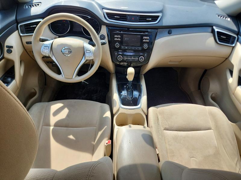 2015 Nissan Rogue VIN KNMAT2MV8FP512960 COPART salvage auction — FRONT END, Oh - Certificate Of Title, sold $600 on 2026-07-24 (photo 8)