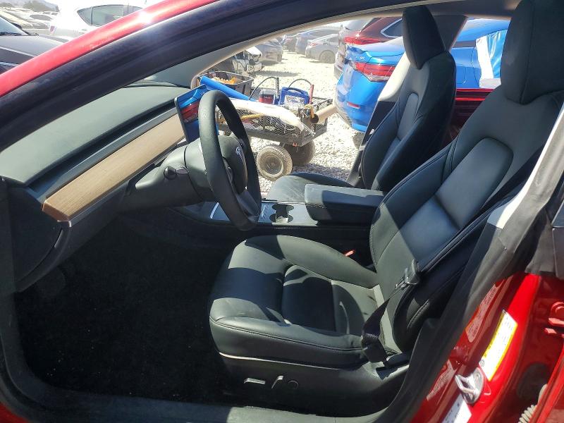 2023 Tesla Model 3 VIN 5YJ3E1EA8PF556509 COPART salvage auction — REAR END, Ca - Salvage Certificate, sold $4,850 on 2026-07-28 (photo 7)