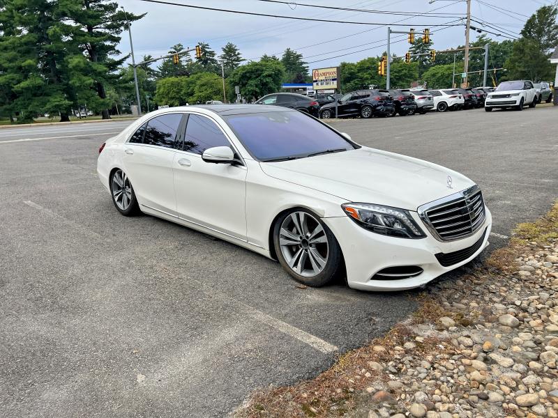2015 Mercedes-benz S class VIN WDDUG8CB2FA093718 COPART salvage auction — MECHANICAL, Tx - Certificate Of Title (P), sold $7,900 on 2026-07-31 (photo 1)