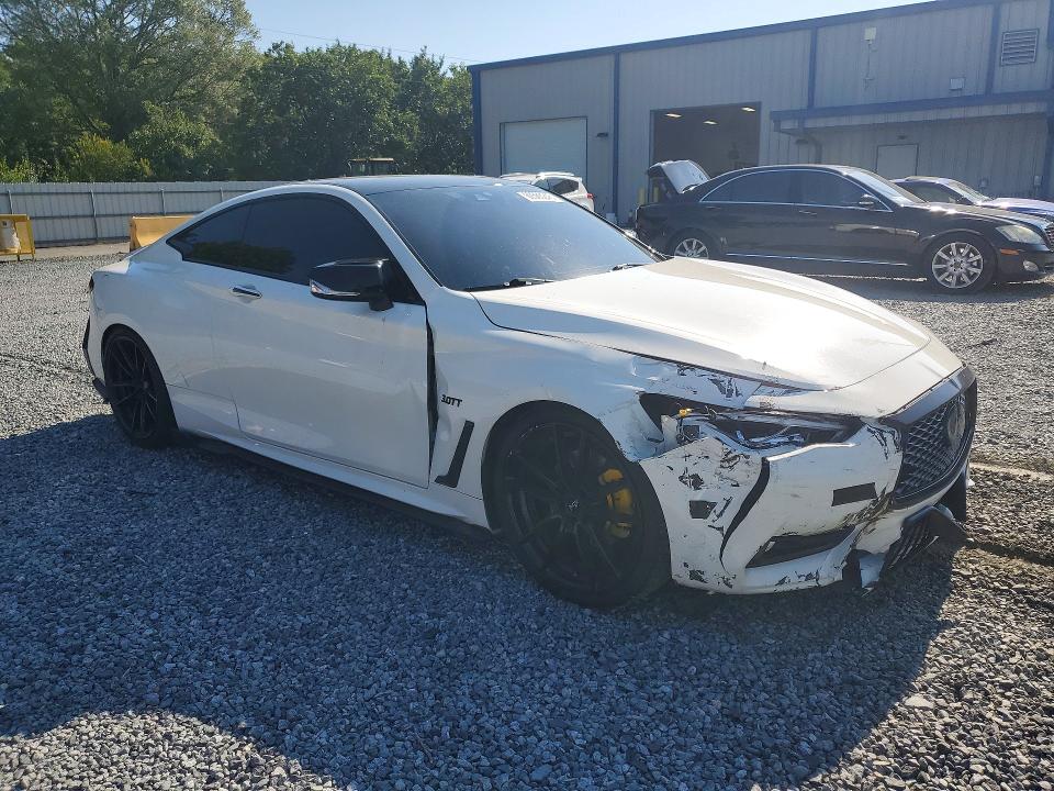 2019 Infiniti Q60 VIN JN1EV7EL6KM290780 COPART salvage auction — FRONT END, Nc - Salvage Certificate Of Title, sold $10,000 on 2026-08-13 (photo 4)