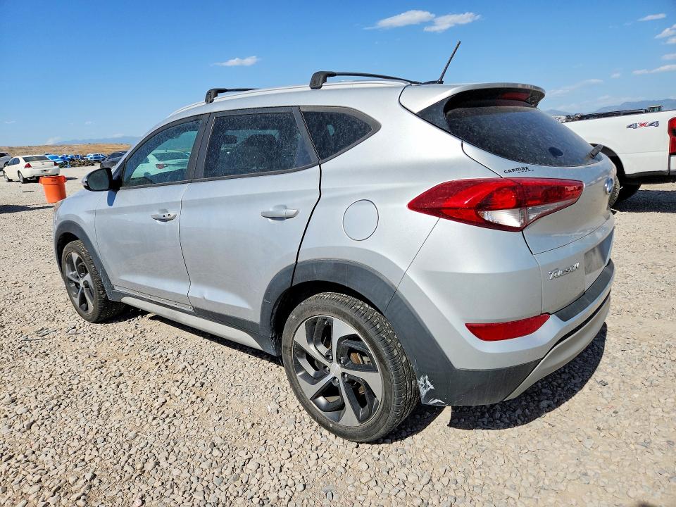 2017 Hyundai Tucson VIN KM8J3CA23HU397331 COPART salvage auction — MINOR DENT/SCRATCHES, Ut - Certificate Of Title, sold $1,000 on 2026-07-28 (photo 2)