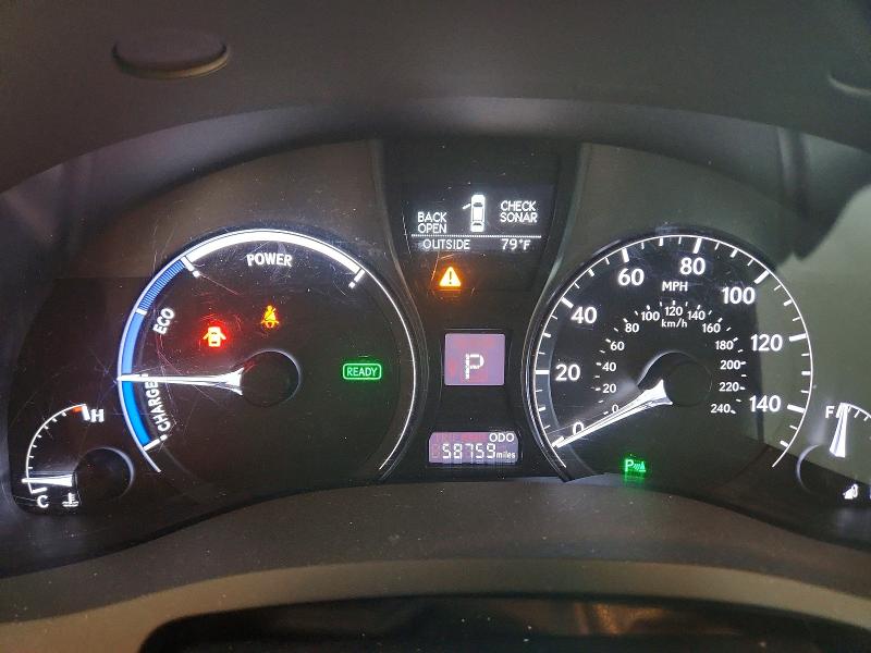 2013 Lexus Rx VIN JTJZB1BAXD2411118 COPART salvage auction — REAR END, Ca - Salvage Certificate, sold $7,200 on 2026-09-02 (photo 9)