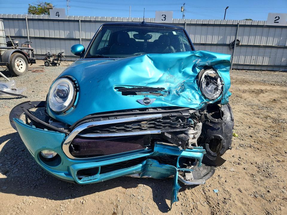 2018 Mini Cooper VIN WMWWG9C59J3E39120 COPART salvage auction — FRONT END, Ca - Salvage Certificate, sold $325 on 2026-07-31 (photo 5)