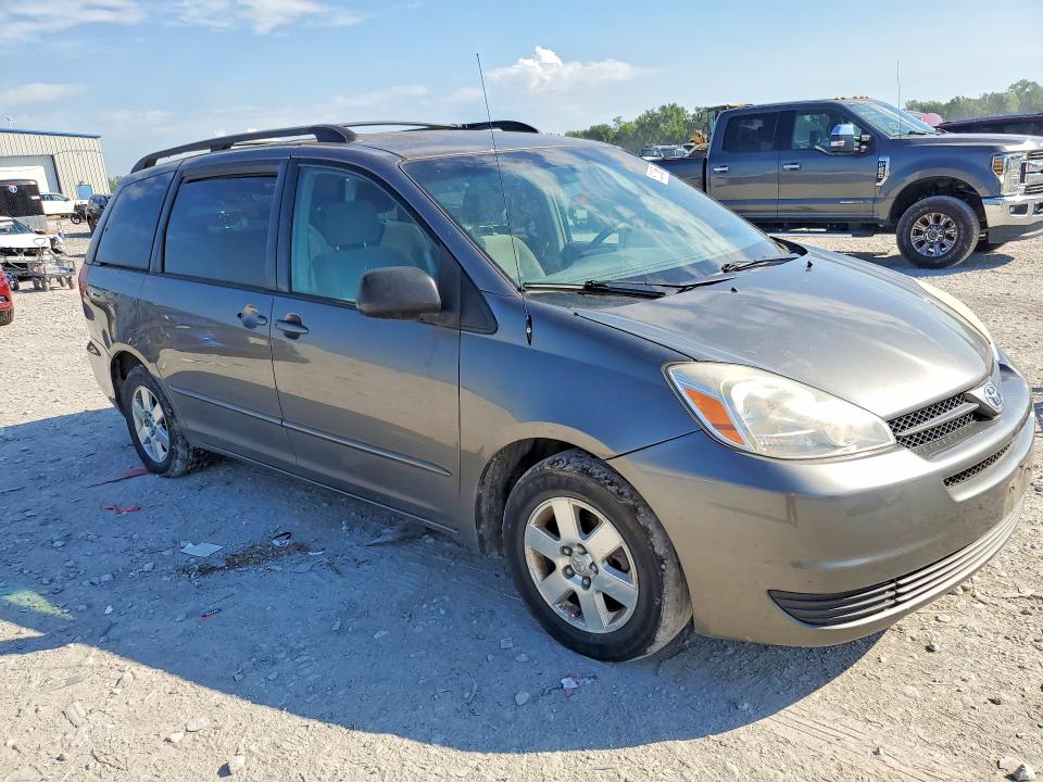 2004 Toyota Sienna VIN 5TDZA23C24S164780 COPART salvage auction — MINOR DENT/SCRATCHES, IL - CERTIFICATE OF TITLE, sold $900 on 2026-07-20 (photo 4)