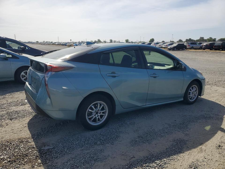 2016 Toyota Prius VIN JTDKBRFU9G3011489 COPART salvage auction — SIDE, Ca - Salvage Certificate, sold $3,850 on 2026-07-14 (photo 3)