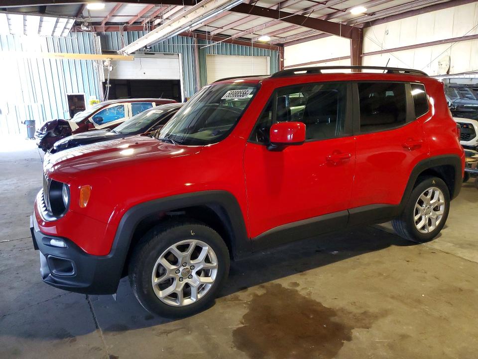 2017 Jeep Renegade VIN ZACCJBBB3HPF50612 COPART salvage auction — REAR END, Ia - Salvage W/Salvage History, sold $1,600 on 2026-07-22 (photo 1)