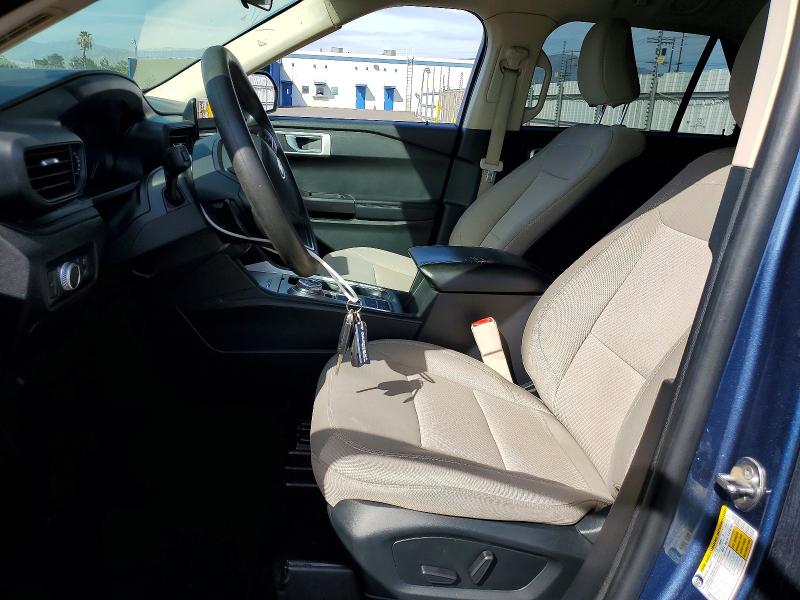 2020 Ford Explorer VIN 1FMSK7BH2LGB31081 COPART salvage auction — MINOR DENT/SCRATCHES, CA - DIS/DLR/EXP ONLY CLEAN TITLE (P), sold $7,100 on 2026-07-29 (photo 7)