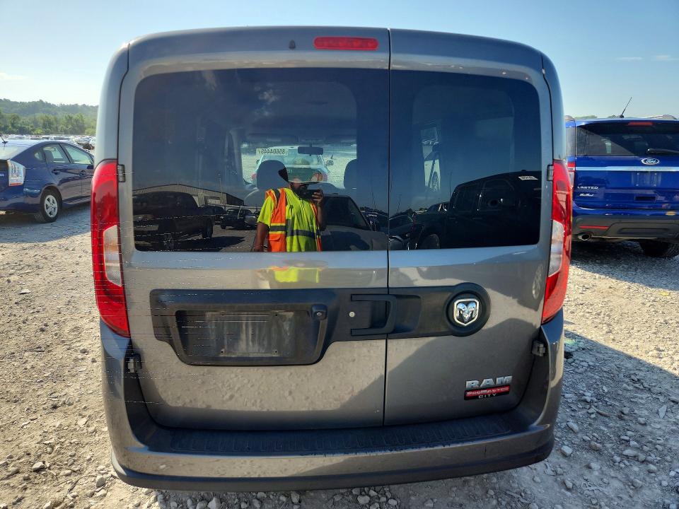 2019 Ram Promaster city VIN ZFBHRFBB3K6N97237 COPART salvage auction — FRONT END, Il - Certificate Of Title (P), sold $4,100 on 2026-07-29 (photo 6)