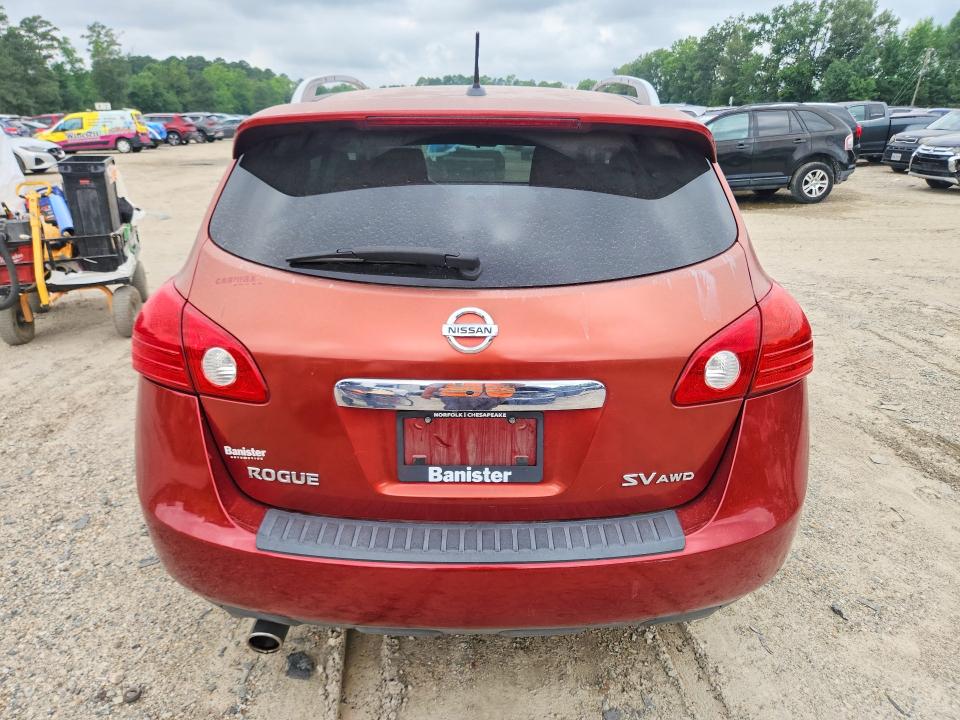 2012 Nissan Rogue VIN JN8AS5MV4CW369189 COPART salvage auction — MINOR DENT/SCRATCHES, Va - Certificate Of Title, sold $200 on 2026-07-14 (photo 6)