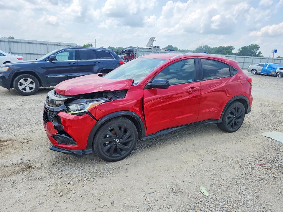2021 Honda Hr-v VIN 3CZRU6H18MM701829 — COPART salvage auction photo
