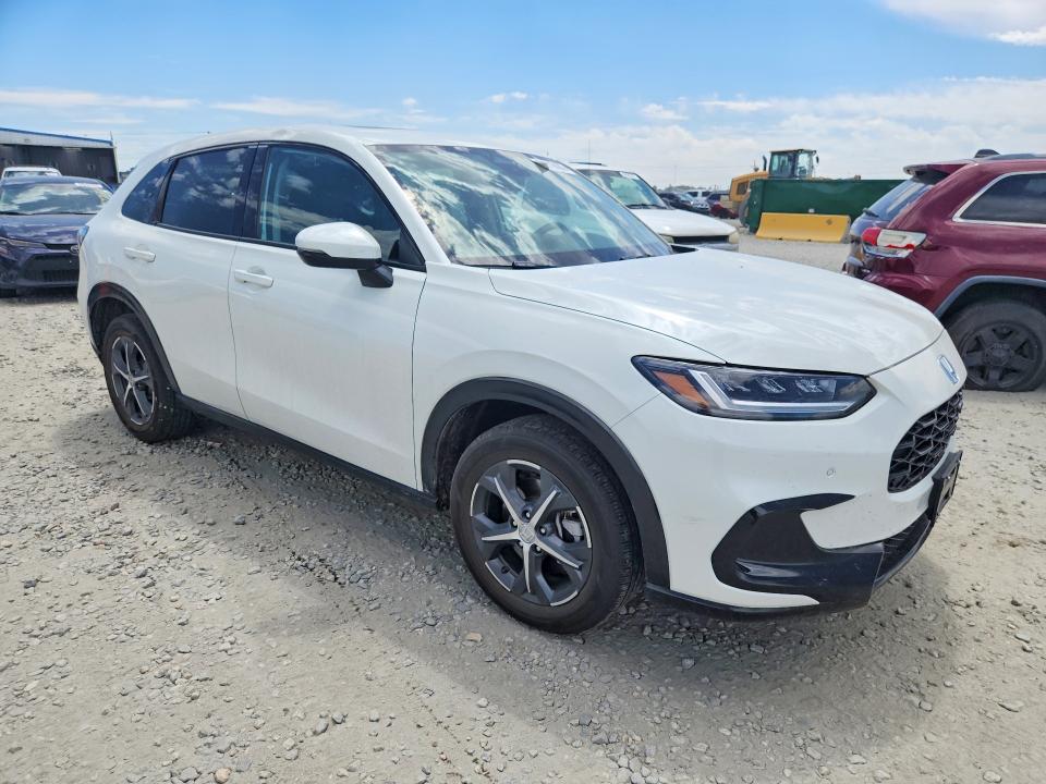 2024 Honda Hr-v VIN 3CZRZ2H73RM731942 COPART salvage auction — HAIL, Salvage Title, sold $5,100 on 2026-07-30 (photo 4)
