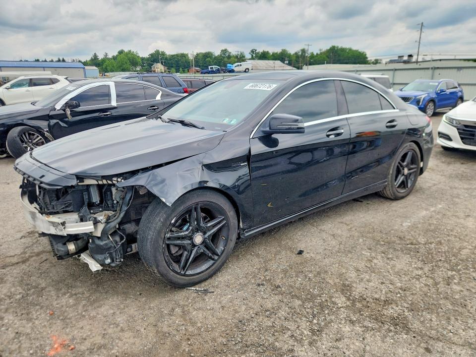 2014 Mercedes-benz Cla-klasse VIN WDDSJ4EB5EN068611 COPART salvage auction — FRONT END, Pa - Cert Of Salv-R=Reconstructed, sold $475 on 2026-07-24 (photo 1)