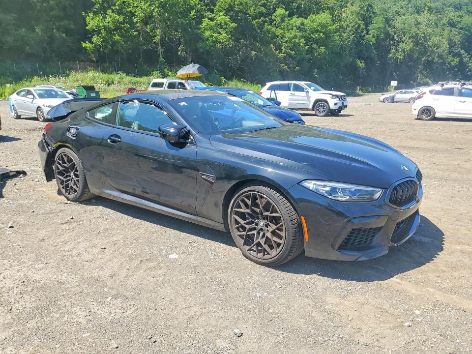 2020 BMW M8 VIN WBSAE0C07LCD79403 COPART salvage auction — SIDE, Pa - Certificate Of Salvage, sold $25,750 on 2026-08-27 (photo 4)