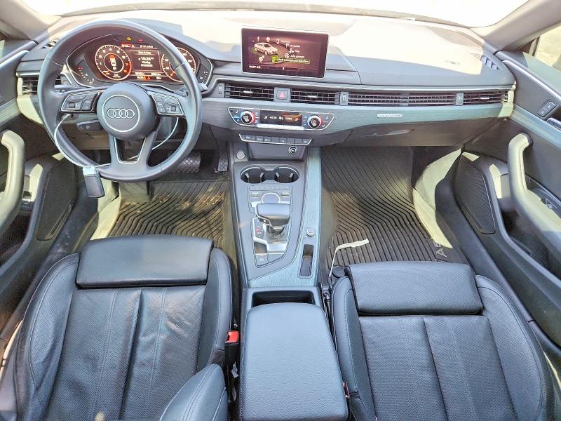 2018 Audi A5 VIN WAUENCF51JA027809 COPART salvage auction — FRONT END, Salvage Title, sold $7,900 on 2026-08-20 (photo 8)
