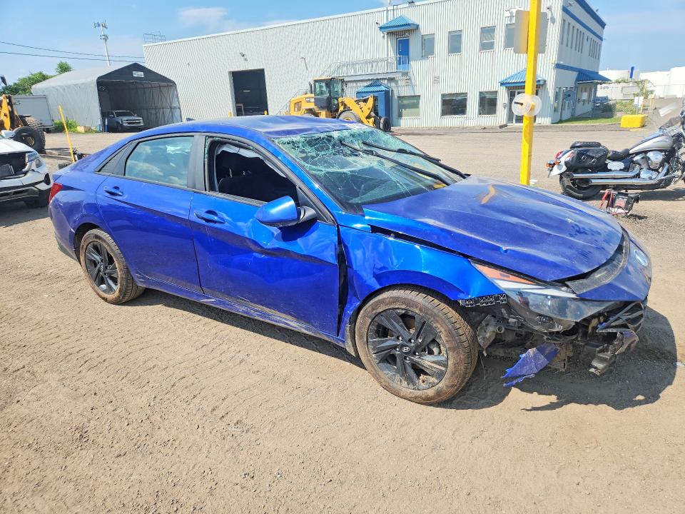 2023 Hyundai Elantra VIN KMHLM4AG3PU534340 COPART salvage auction — ALL OVER, QC - GRAVEMENT ACCIDENTE, sold $1,200 on 2026-07-28 (photo 4)