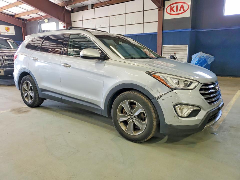 2015 Hyundai Santa fe VIN KM8SMDHF7FU112112 COPART salvage auction — FRONT END, CT - CERTIFICATE OF TITLE, sold $2,700 on 2026-07-24 (photo 4)