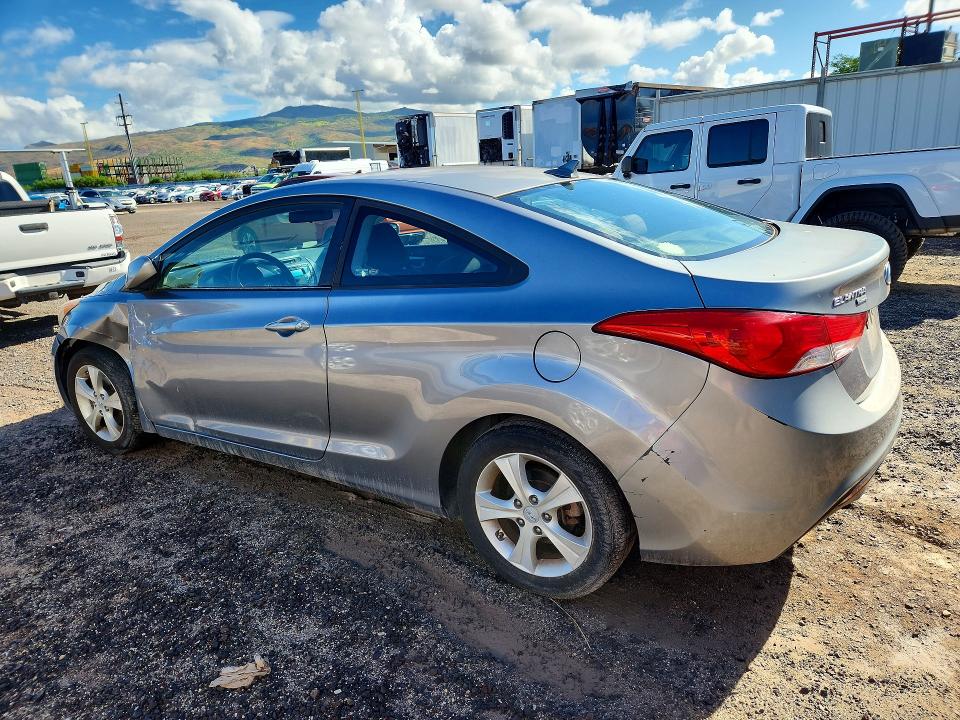 2013 Hyundai Elantra VIN KMHDH6AE6DU007469 COPART salvage auction — SIDE, Hi - Certificate Of Salvage, sold $250 on 2026-08-31 (photo 2)