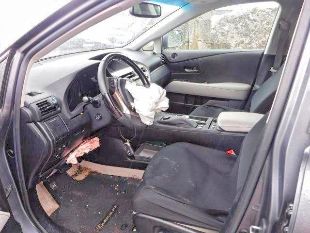 2013 Lexus Rx 350 VIN 2T2BK1BA4DC224698 COPART salvage auction — FRONT END, AK - BILL OF SALE- SALVAGE, sold $800 on 2026-08-27 (photo 7)