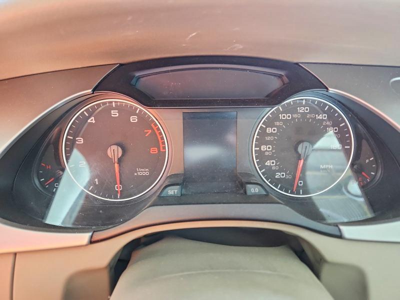 2009 Audi A4 VIN WAULF78K29A135060 COPART salvage auction — FRONT END, AZ - CERTIFICATE OF TITLE (P), sold $475 on 2026-07-29 (photo 9)