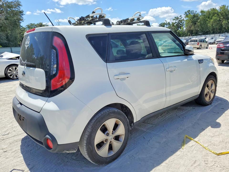 2015 Kia Soul VIN KNDJN2A25F7181971 COPART salvage auction — MECHANICAL, Fl - Certificate Of Title, sold $375 on 2026-07-21 (photo 3)