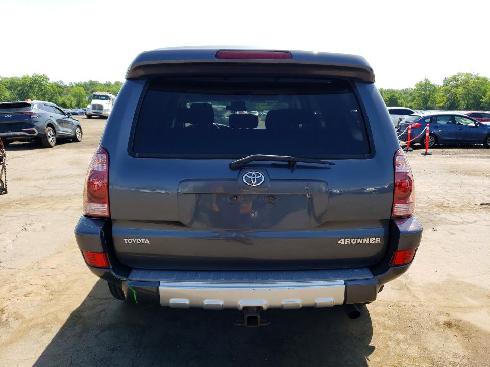 2005 Toyota 4runner VIN JTEBU14R158037591 COPART salvage auction — REAR END, CT - CERT OF TITLE-SALVAGE, sold $3,450 on 2026-07-14 (photo 6)