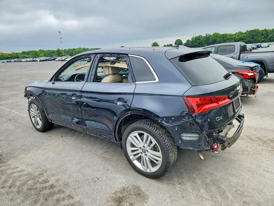 2018 Audi Q5 VIN WA1BNAFYXJ2105965 COPART salvage auction — SIDE, Nj - Cert Of Title-Salvage, sold $150 on 2026-07-30 (photo 2)