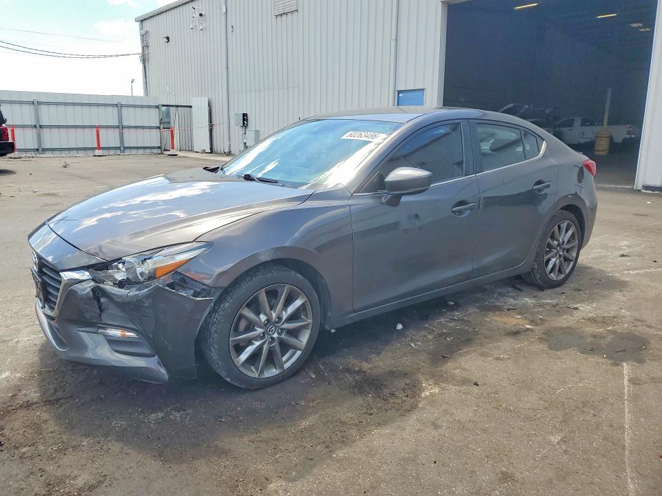 2018 Mazda 3 VIN 3MZBN1V35JM197259 COPART salvage auction — FRONT END, Fl - Cert Of Title Slvg Rebuildable, sold $3,050 on 2026-07-20 (photo 1)