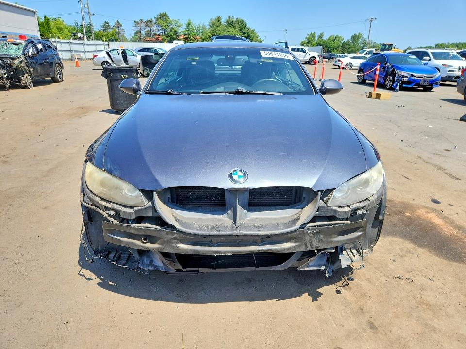 2008 BMW 3 series VIN WBAWR33528P151804 COPART salvage auction — FRONT END, CT - CERT OF TITLE-SALVAGE, sold $1,300 on 2026-07-17 (photo 5)