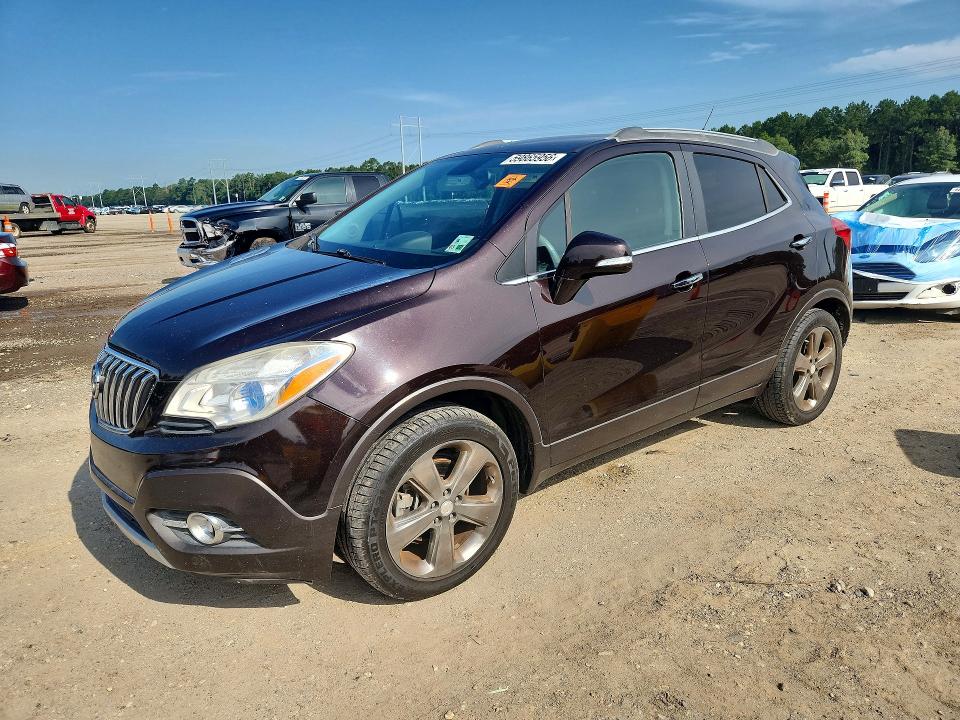 2014 Buick Encore VIN KL4CJBSB5EB521385 COPART salvage auction — WATER/FLOOD, La - Cert Of Title-Salvage, sold $1,600 on 2026-09-11 (photo 1)