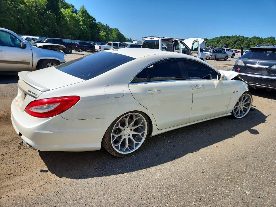 2013 Mercedes-benz VIN WDDLJ7DB2DA062147 COPART salvage auction — FRONT END, La - Permit To Sell-Salvage Vehicle, sold $1,100 on 2026-07-16 (photo 3)
