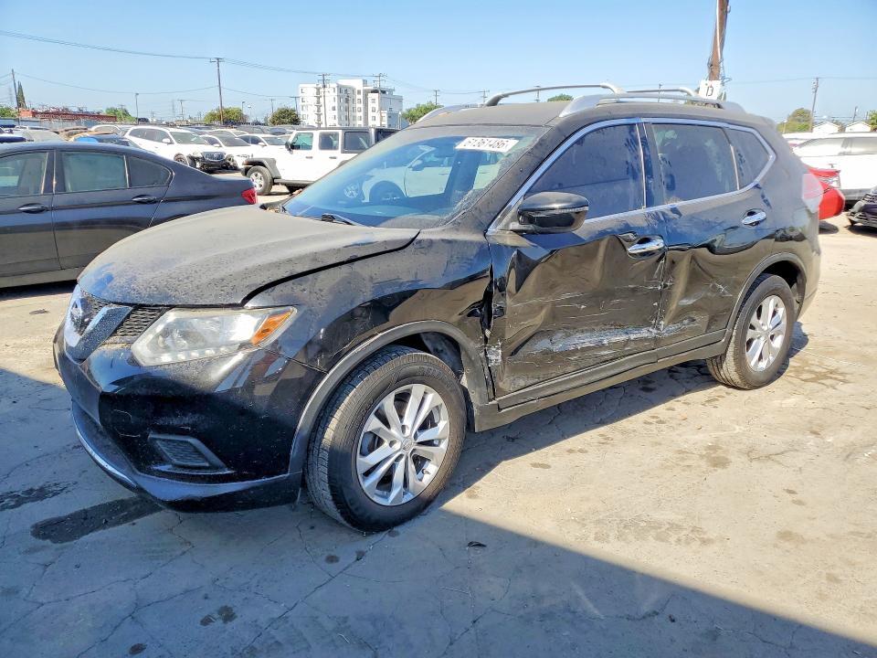 2016 Nissan Rogue VIN KNMAT2MT9GP622173 COPART salvage auction — SIDE, Ca - Salvage Certificate, sold $1,050 on 2026-07-30 (photo 1)