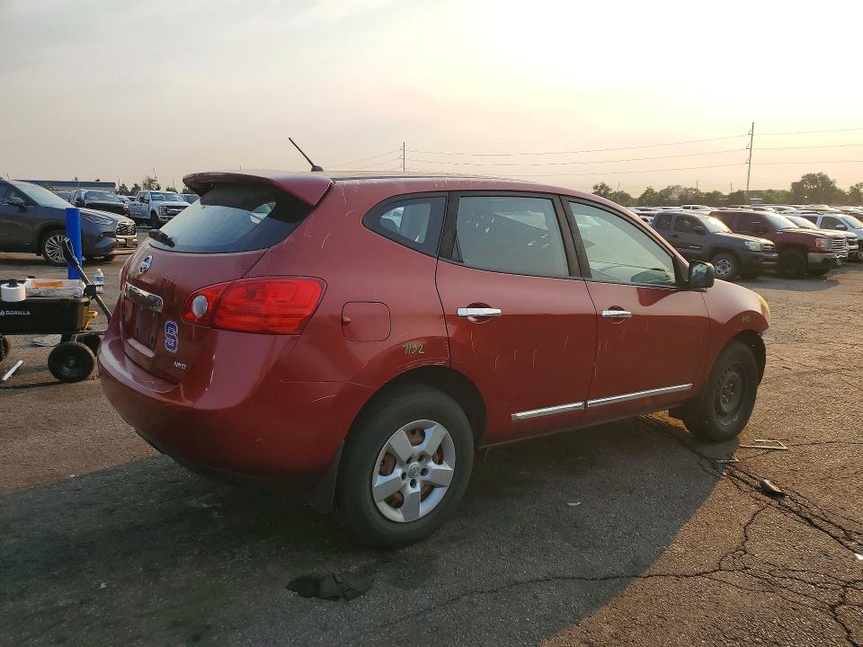 2011 Nissan Rogue sport VIN JN8AS5MVXBW273470 COPART salvage auction — FRONT END, CO - PUBLIC - SALVAGE TITLE (P), sold $425 on 2026-07-09 (photo 3)