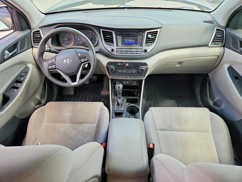 2017 Hyundai Tucson VIN KM8J3CA47HU350658 COPART salvage auction — FRONT END, Tn - Salvage Certificate, sold $650 on 2026-07-27 (photo 8)