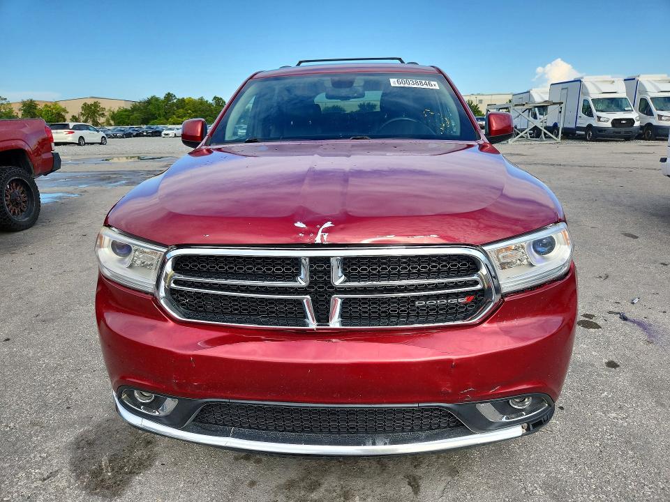 2014 Dodge Durango VIN 1C4RDHAG3EC593381 COPART salvage auction — MECHANICAL, Fl - Certificate Of Title, sold $250 on 2026-07-18 (photo 5)