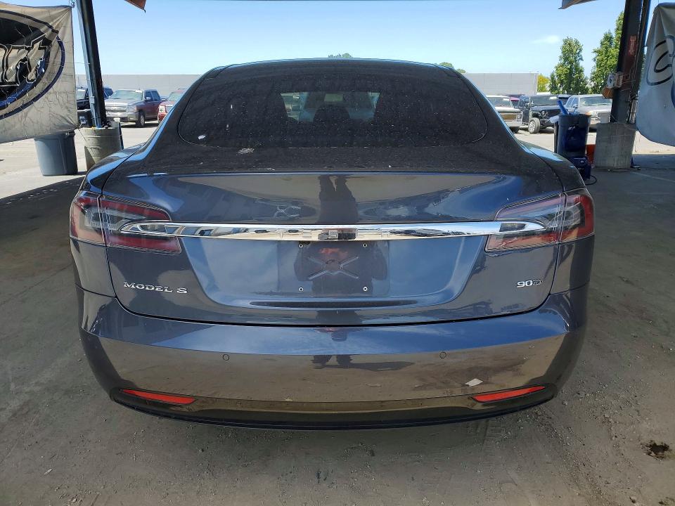 2016 Tesla VIN 5YJSA1E26GF143794 COPART salvage auction — FRONT END, Ca - Salvage Certificate, sold $3,750 on 2026-07-21 (photo 6)