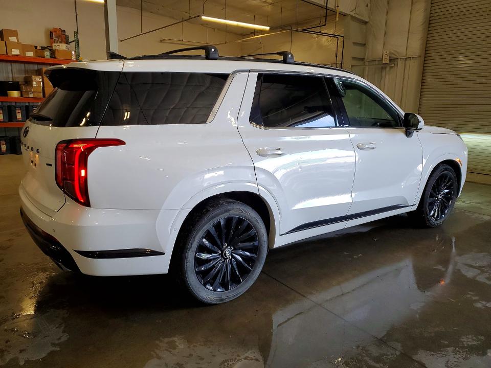 2024 Hyundai VIN KM8R7DGE1RU712014 COPART salvage auction — HAIL, Mn - Cert Of Title-Salvage, sold $16,000 on 2026-07-13 (photo 3)