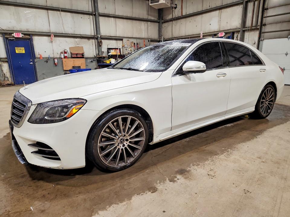 2020 Mercedes-benz S class VIN WDDUG8GB6LA519058 COPART salvage auction — MINOR DENT/SCRATCHES, ON - PERMIT NO BRAND - UNFIT (P), sold $34,250 on 2026-08-12 (photo 1)