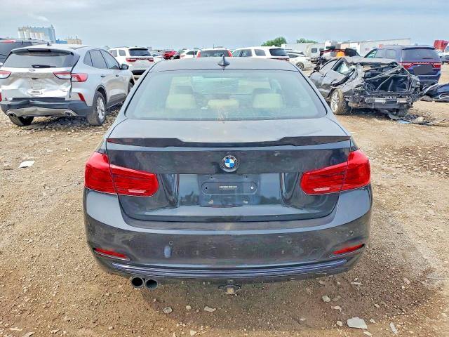 2017 BMW 3 series VIN WBA8D9G50HNT90767 COPART salvage auction — FRONT END, IL - SALVAGE CERTIFICATE, sold $2,400 on 2026-08-26 (photo 6)