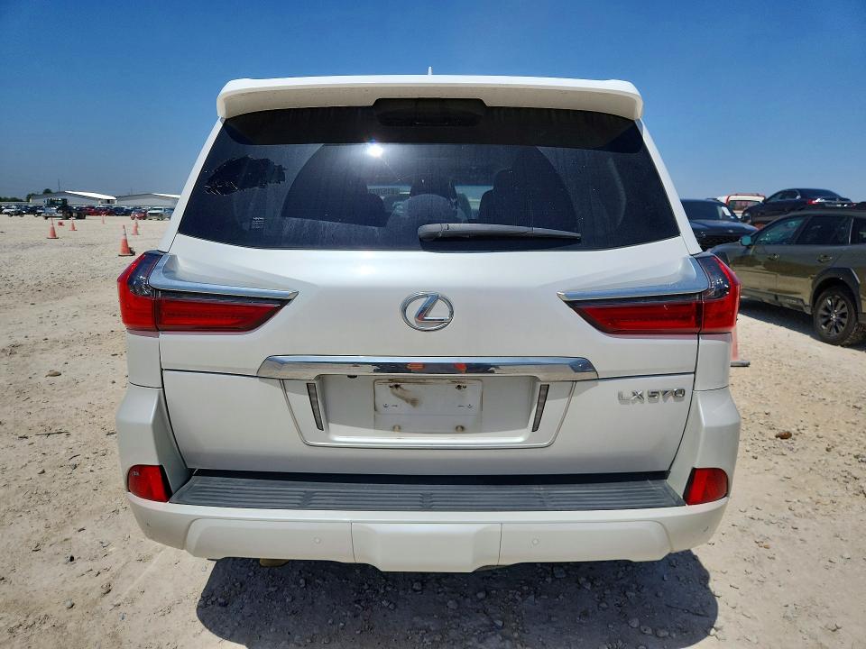 2020 Lexus Lx VIN JTJDY7AX4L4314484 COPART salvage auction — NORMAL WEAR, TX - CERTIFICATE OF TITLE (P), sold $38,000 on 2026-07-27 (photo 6)