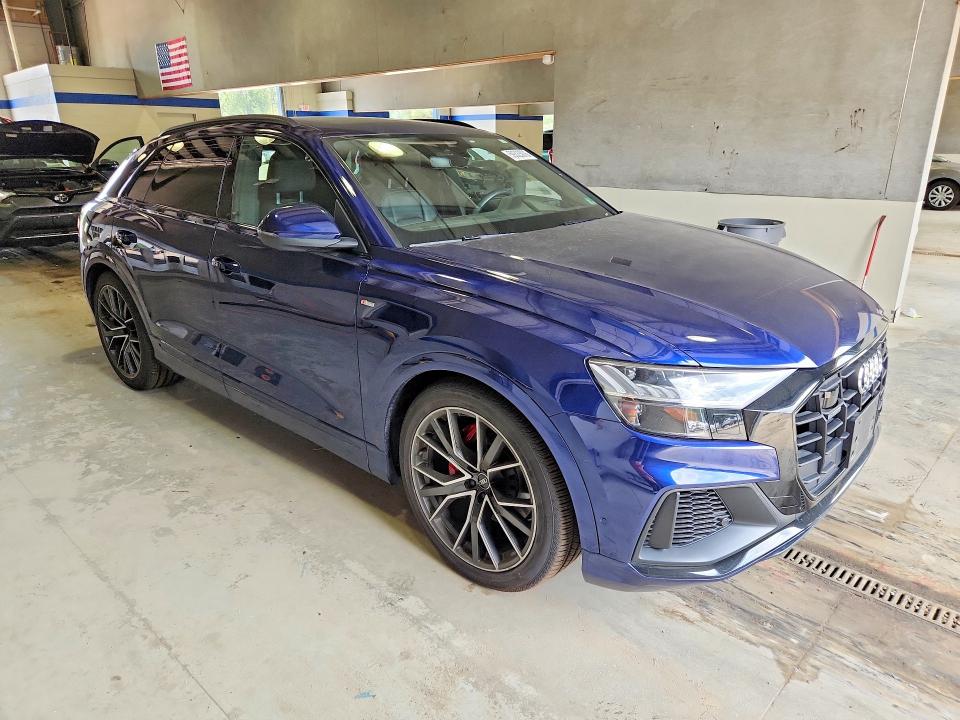 2021 Audi Q8 VIN WA1FVAF13MD012167 COPART salvage auction — ROOF, Va - Cert Of Title - Salvage, sold $7,500 on 2026-07-24 (photo 4)