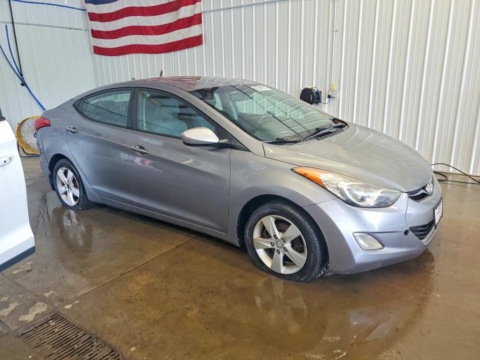 2012 Hyundai Elantra VIN KMHDH4AE8CU387921 COPART salvage auction — MECHANICAL, WV - CERTIFICATE OF TITLE, sold $575 on 2026-07-22 (photo 4)