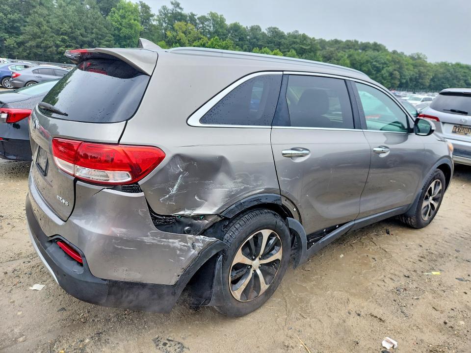 2016 Kia Sorento VIN 5XYPH4A58GG153285 COPART salvage auction — REAR END, Fl - Cert Of Title Slvg Rebuildable, sold $725 on 2026-07-14 (photo 3)