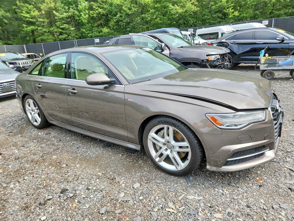 2016 Audi A6 VIN WAUFGAFCXGN150320 COPART salvage auction — FRONT END, Md - Cert Of Salvage > 75% Damage, sold $5,300 on 2026-07-17 (photo 4)