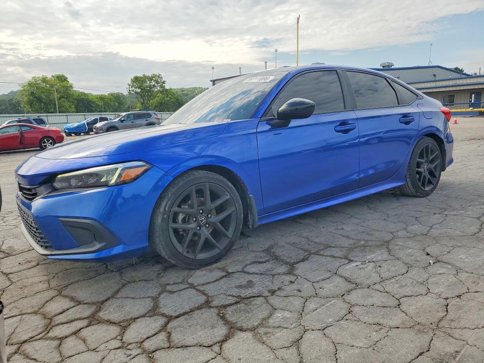 2022 Honda Civic VIN 2HGFE2F50NH531231 — COPART salvage auction photo