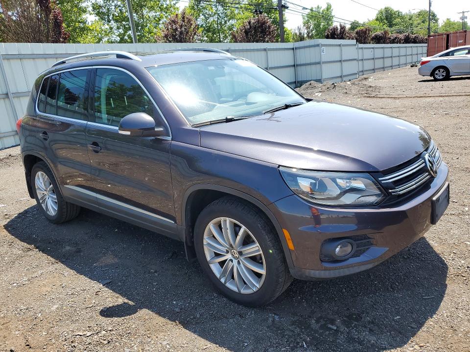 2016 Volkswagen Tiguan VIN WVGBV7AX9GW566059 COPART salvage auction — MECHANICAL, Ct - Certificate Of Title, sold $2,550 on 2026-07-31 (photo 4)